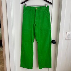 Big Bud Press Work Pants - bright green- great condition